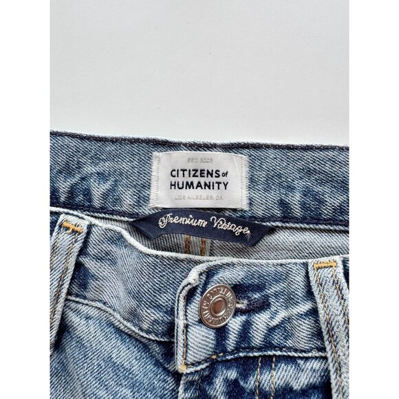 CITIZENS OF HUMANITY Paloma Mischief High Rise Baggy Wide Leg Jeans, Size 26 - Picture 12 of 15